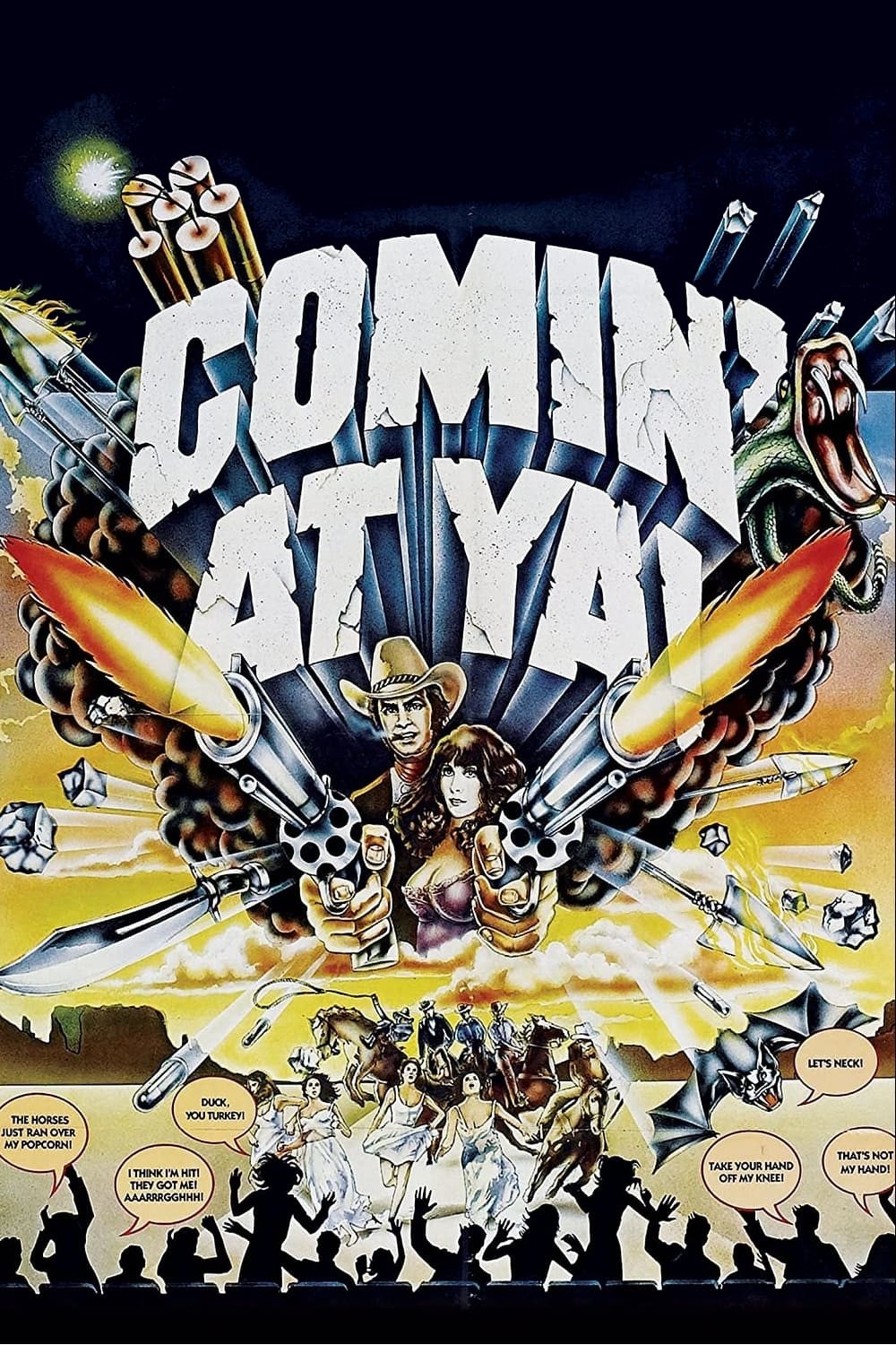 Постер Comin' at Ya!